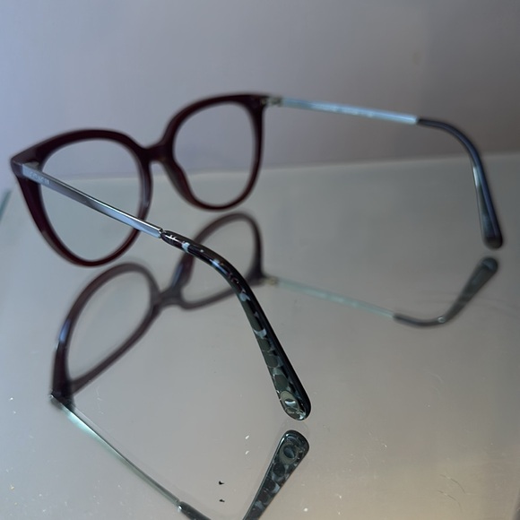 👓 Coach 5509 prescription replacement frames of blood red - Picture 8 of 15